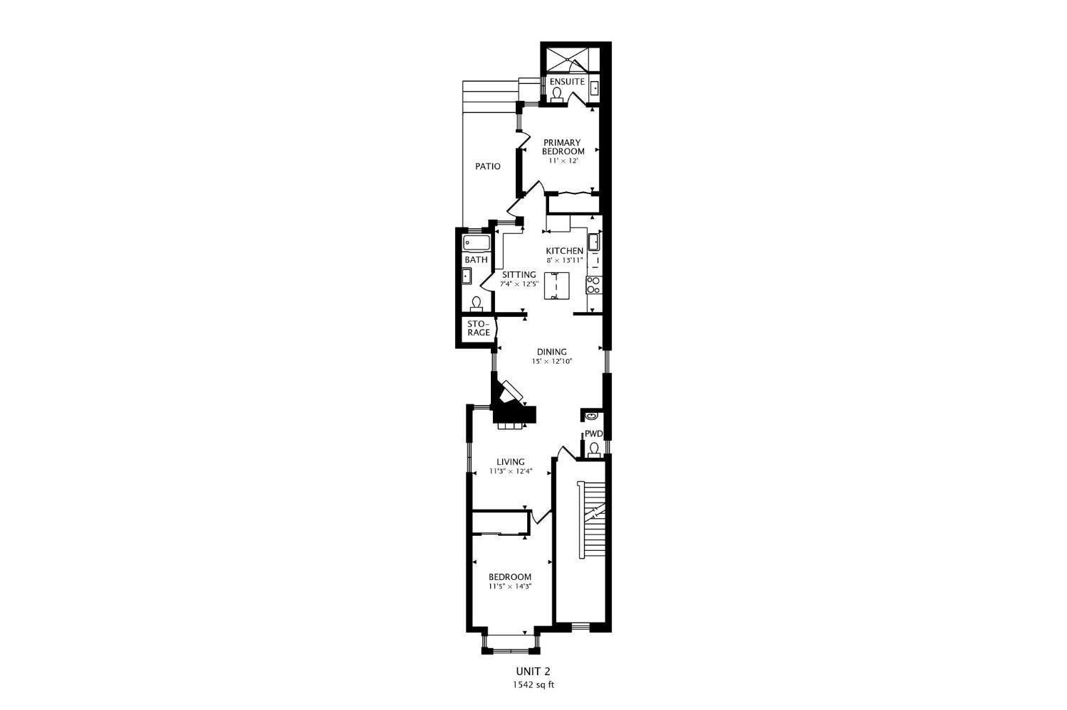 Detail Gallery Image 14 of 14 For 1623 Vallejo St #2,  San Francisco,  CA 94123 - 2 Beds | 2/1 Baths