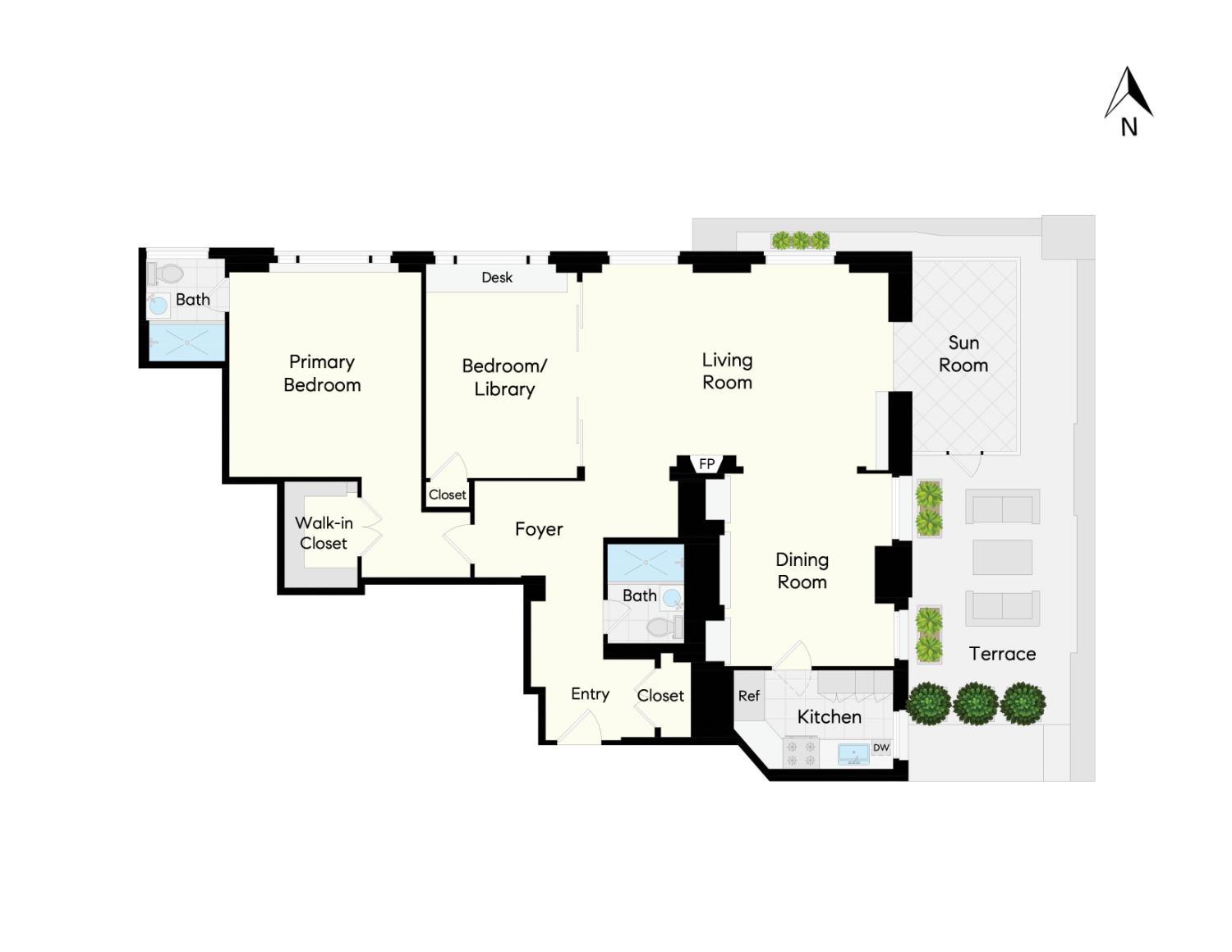 Detail Gallery Image 37 of 37 For 1201 California St #1201,  San Francisco,  CA 94109 - 2 Beds | 2 Baths