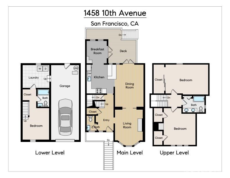 Detail Gallery Image 61 of 61 For 1458 10th Ave, San Francisco,  CA 94122 - 3 Beds | 2 Baths