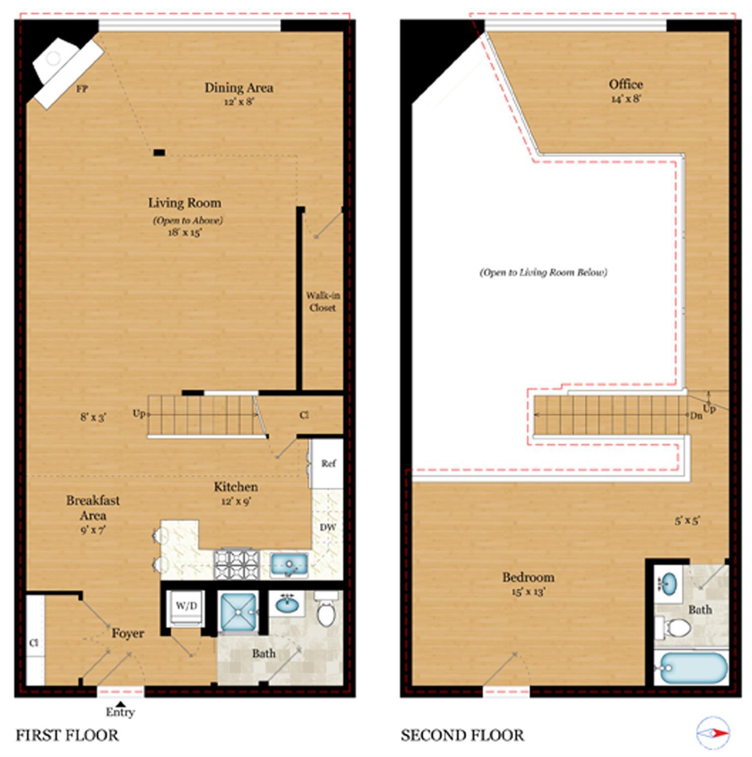 Detail Gallery Image 30 of 36 For 1578 Indiana St #8,  San Francisco,  CA 94107 - 1 Beds | 2 Baths