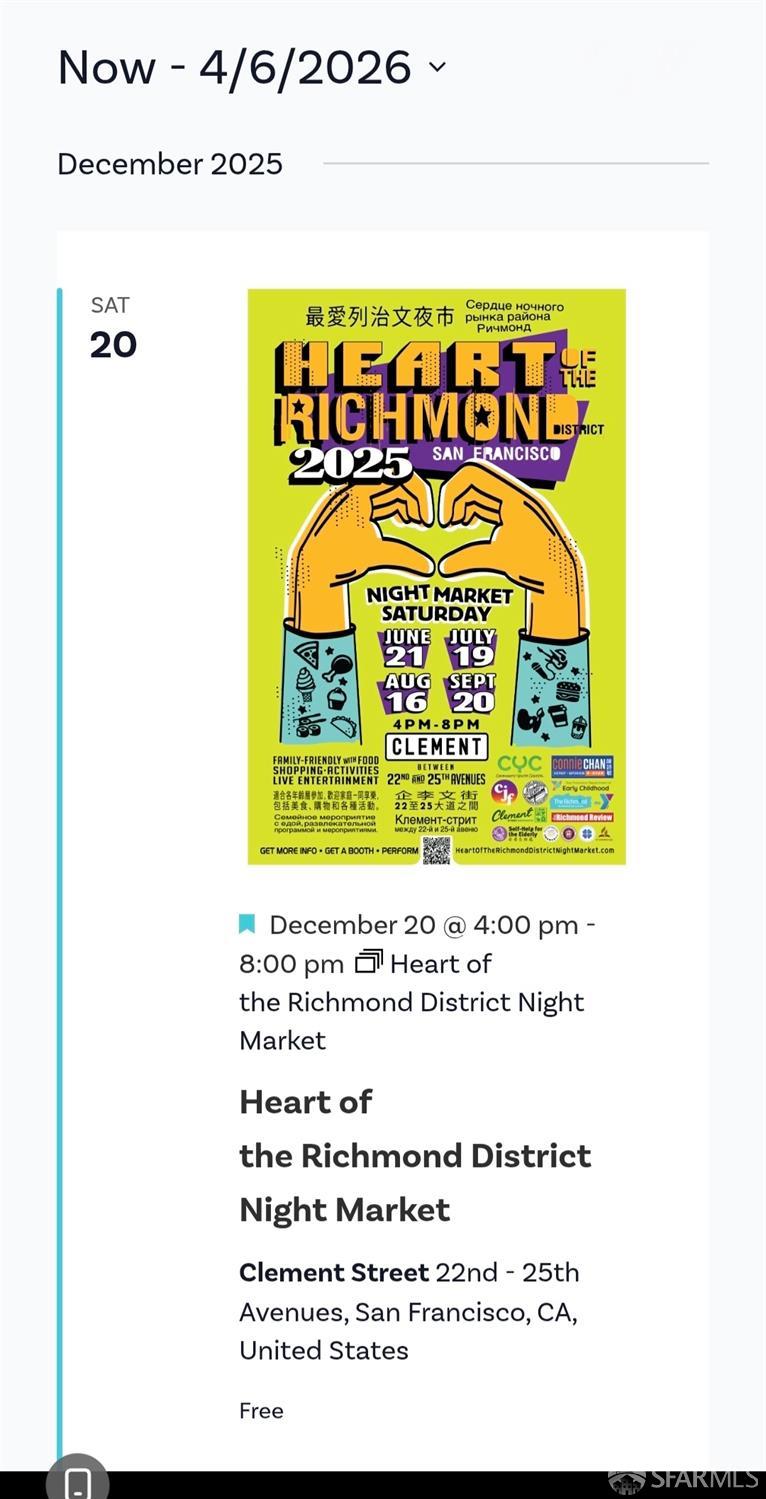 Detail Gallery Image 23 of 26 For 270 25th Ave, San Francisco,  CA 94121 - 2 Beds | 1 Baths