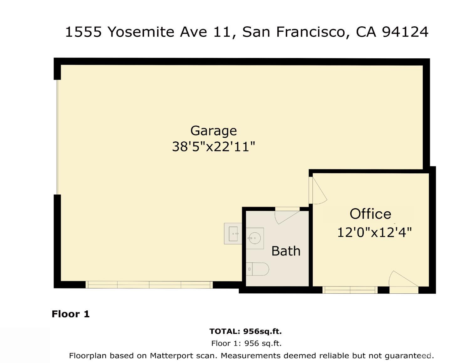 1555 Yosemite UNIT 11, San Francisco, CA, 94124