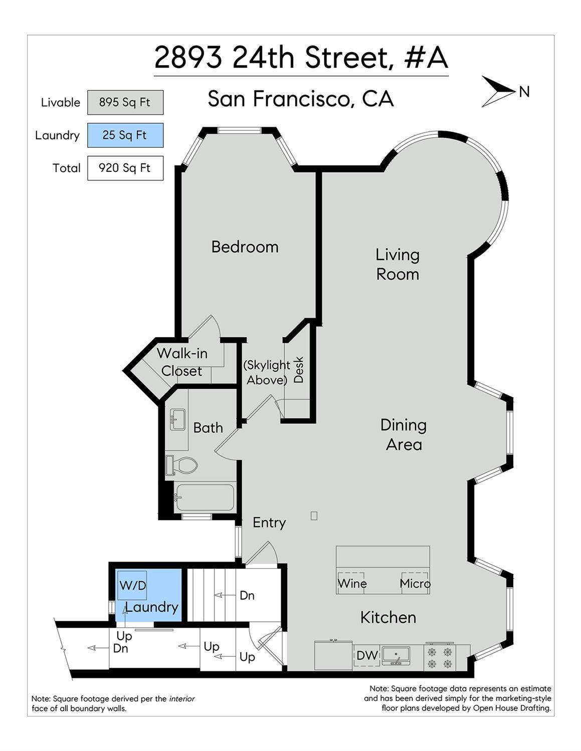 Detail Gallery Image 7 of 43 For 2893 24th St, San Francisco,  CA 94110 - 1 Beds | 1 Baths