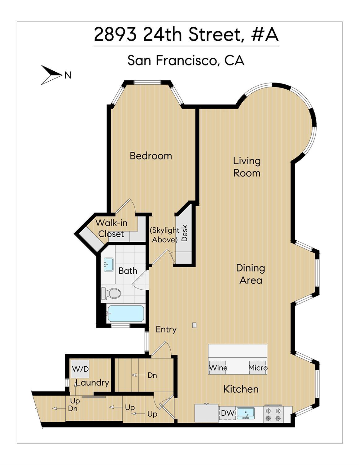 Detail Gallery Image 33 of 43 For 2893 24th St, San Francisco,  CA 94110 - 1 Beds | 1 Baths