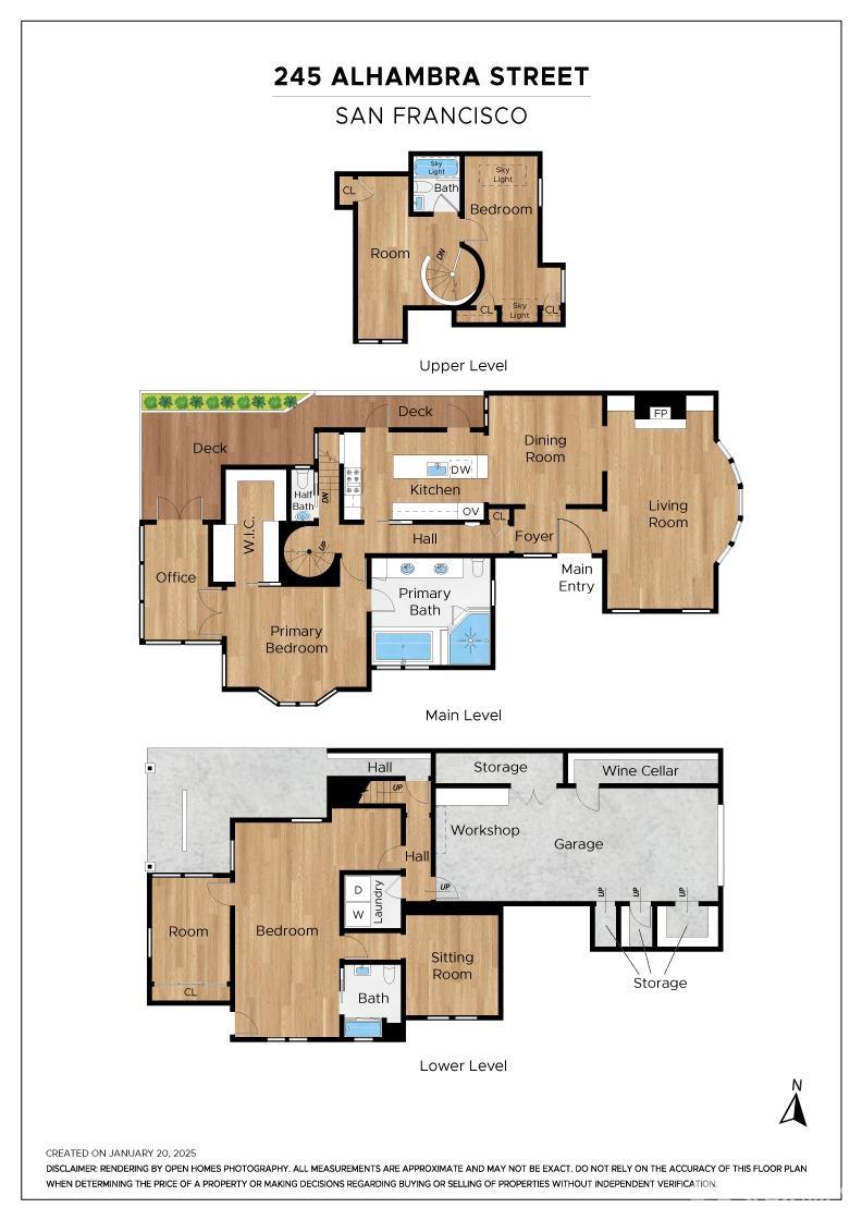 Detail Gallery Image 67 of 71 For 245 Alhambra St, San Francisco,  CA 94123 - 4 Beds | 3/1 Baths