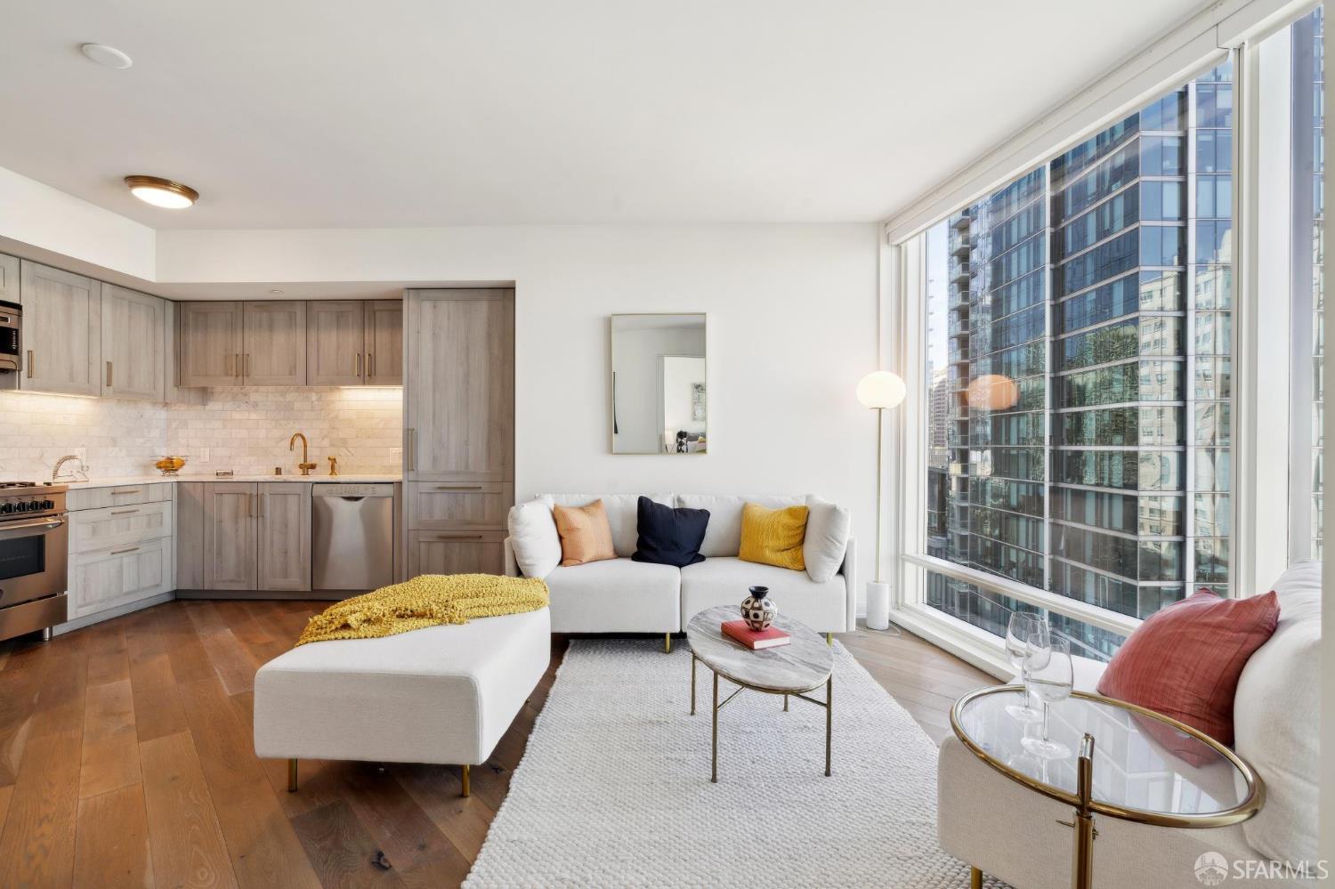 Detail Gallery Image 3 of 32 For 401 Harrison St 13d,  San Francisco,  CA 94105 - 1 Beds | 1 Baths