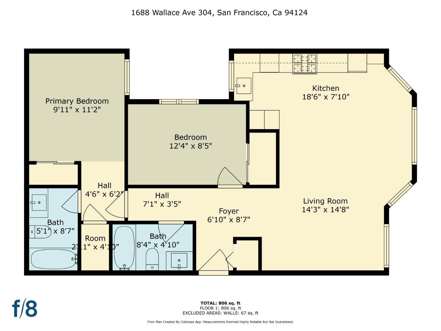 Detail Gallery Image 23 of 25 For 1688 Wallace Ave #304,  San Francisco,  CA 94124 - 2 Beds | 2 Baths