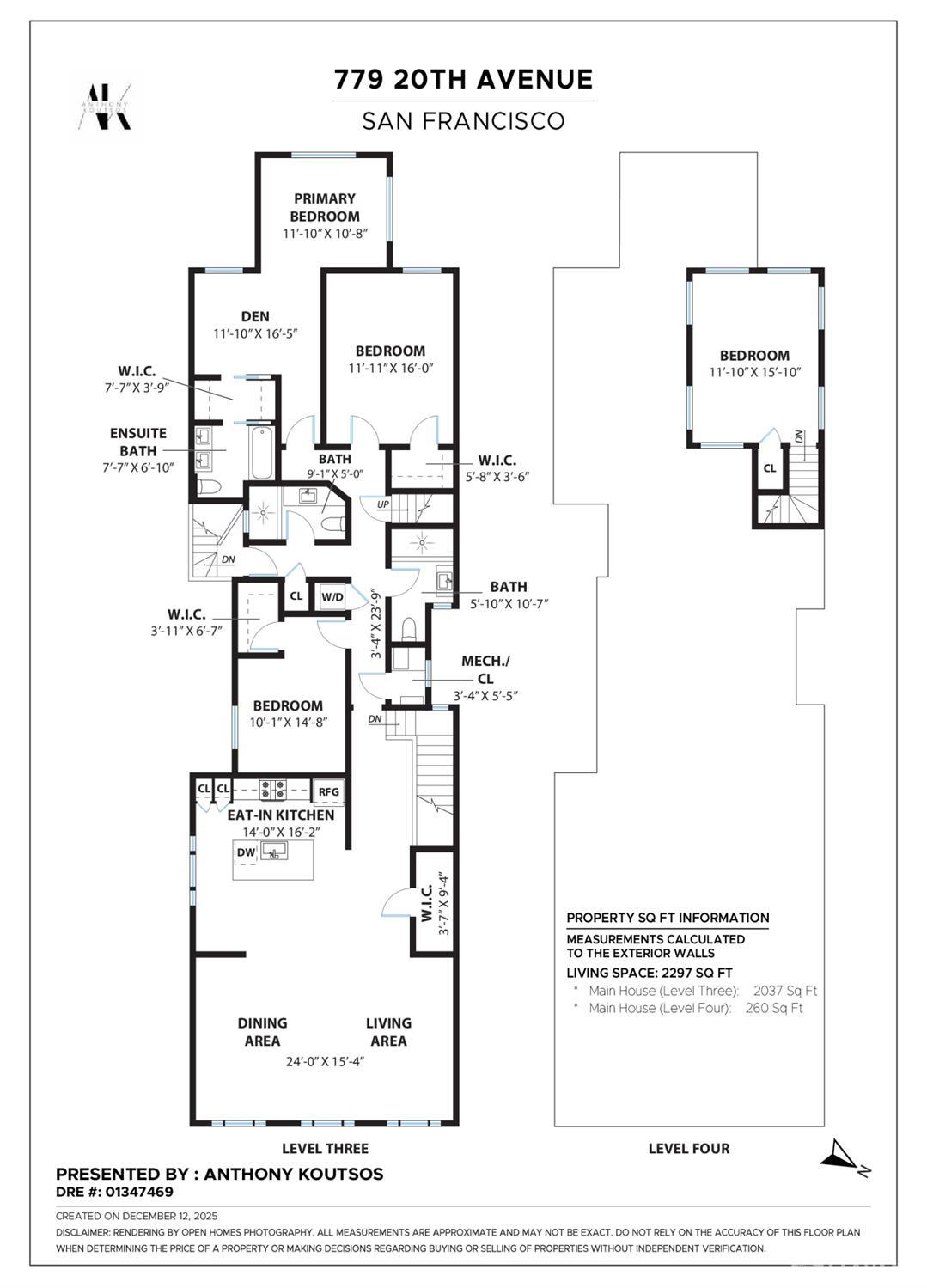 Detail Gallery Image 21 of 66 For 779 20th Ave #779,  San Francisco,  CA 94121 - 4 Beds | 3 Baths