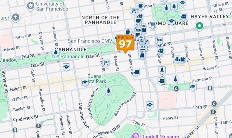 Detail Gallery Image 44 of 61 For 1215 Oak St, San Francisco,  CA 94117 - – Beds | – Baths