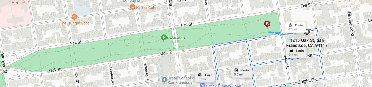 Detail Gallery Image 50 of 61 For 1215 Oak St, San Francisco,  CA 94117 - – Beds | – Baths