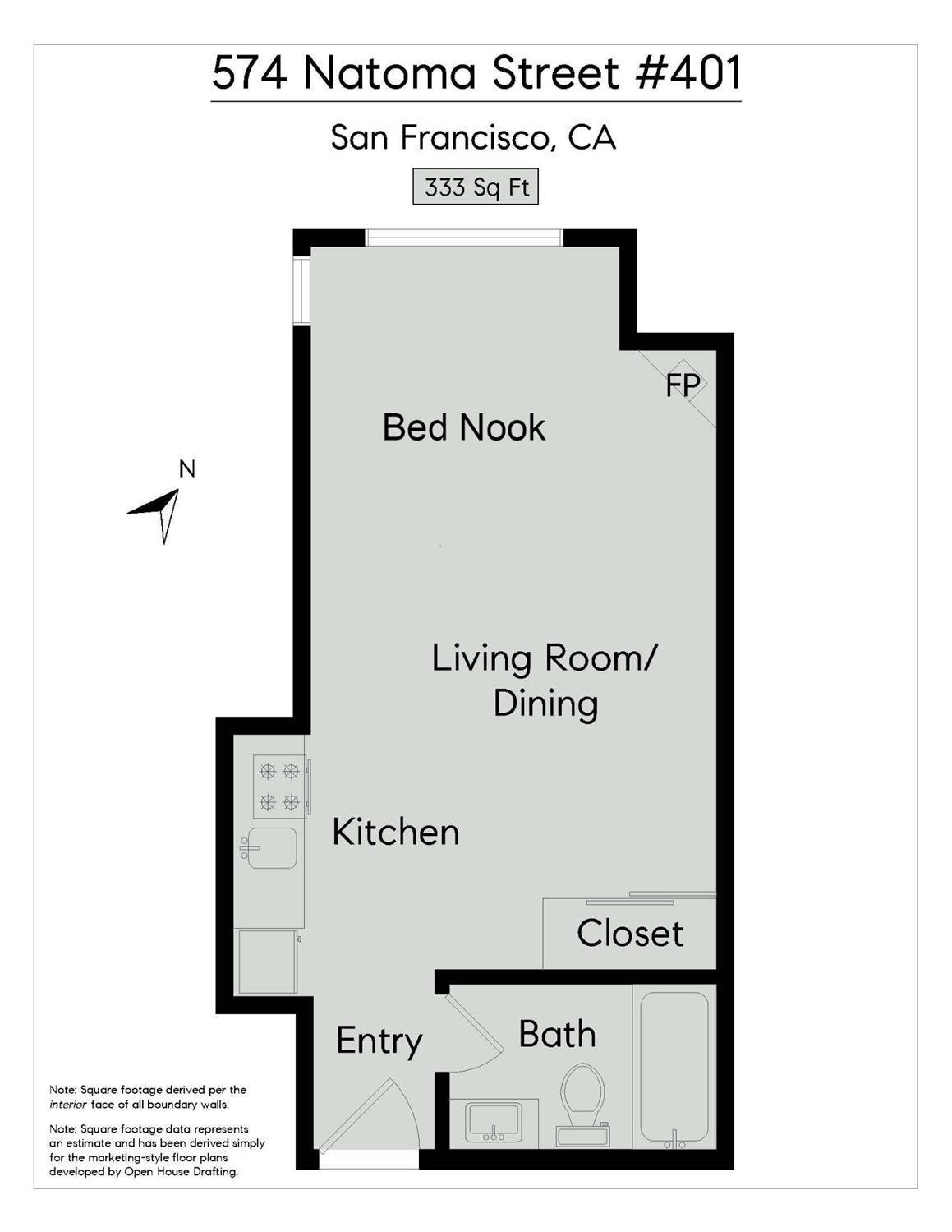 Detail Gallery Image 25 of 26 For 574 Natoma St #401,  San Francisco,  CA 94103 - 0 Beds | 1 Baths