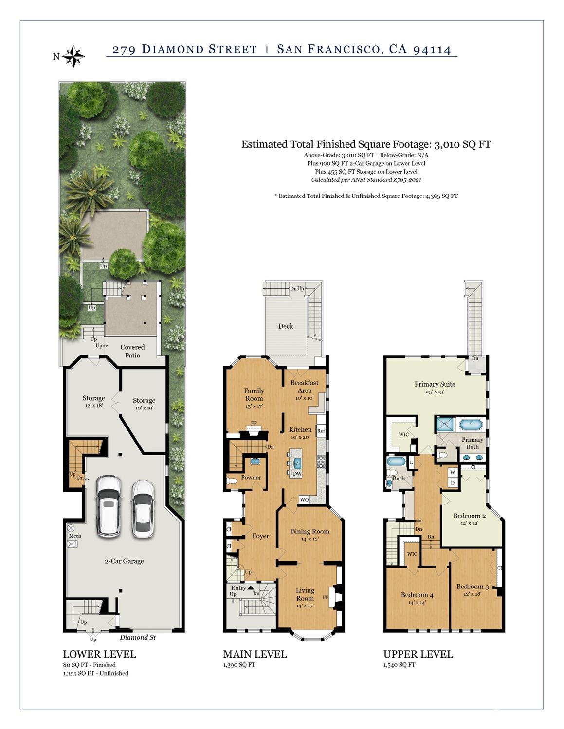 Detail Gallery Image 68 of 75 For 279 Diamond St, San Francisco,  CA 94114 - 4 Beds | 2/1 Baths