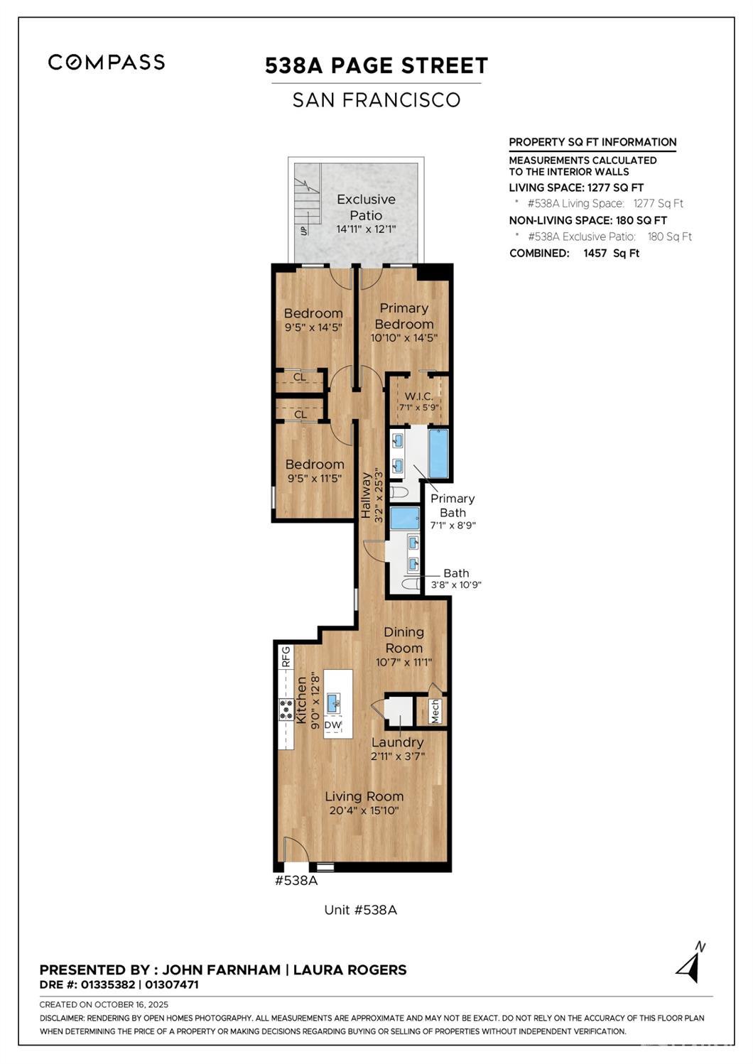 Detail Gallery Image 18 of 18 For 538 Page St a,  San Francisco,  CA 94117 - 3 Beds | 2 Baths