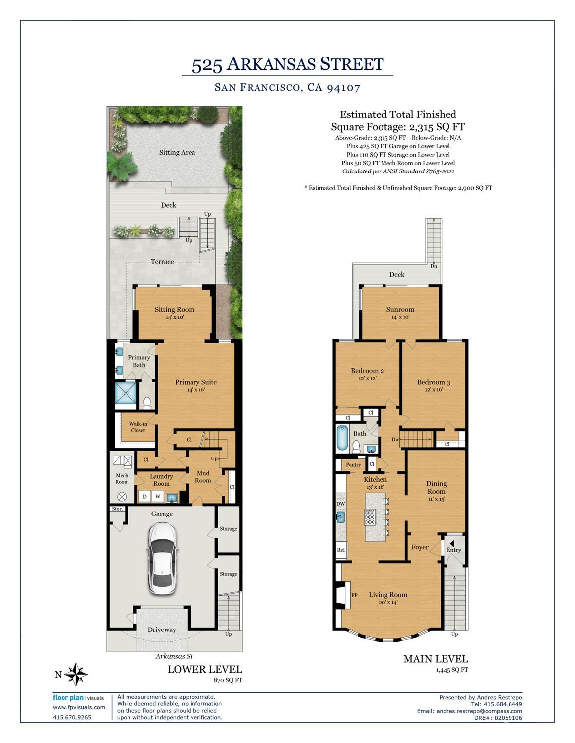 Detail Gallery Image 97 of 97 For 525 Arkansas St, San Francisco,  CA 94107 - 3 Beds | 2 Baths