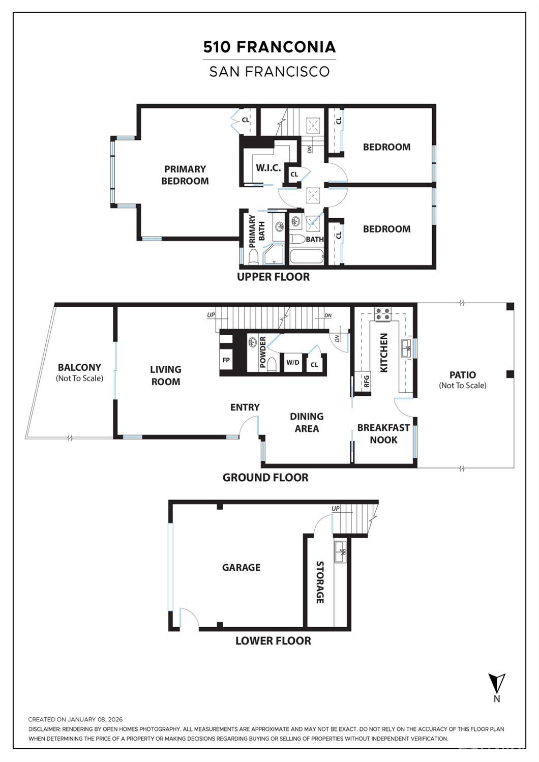 Detail Gallery Image 61 of 61 For 510 Franconia St, San Francisco,  CA 94110 - 3 Beds | 2/1 Baths