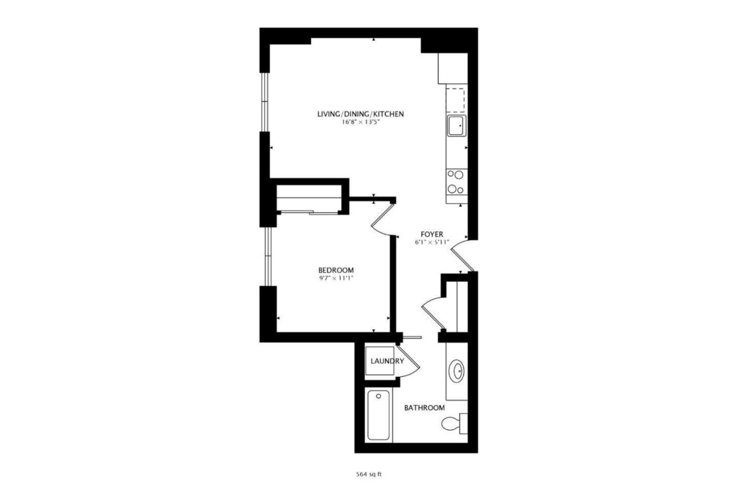 Detail Gallery Image 35 of 35 For 1075 Market St #408,  San Francisco,  CA 94103 - 1 Beds | 1 Baths