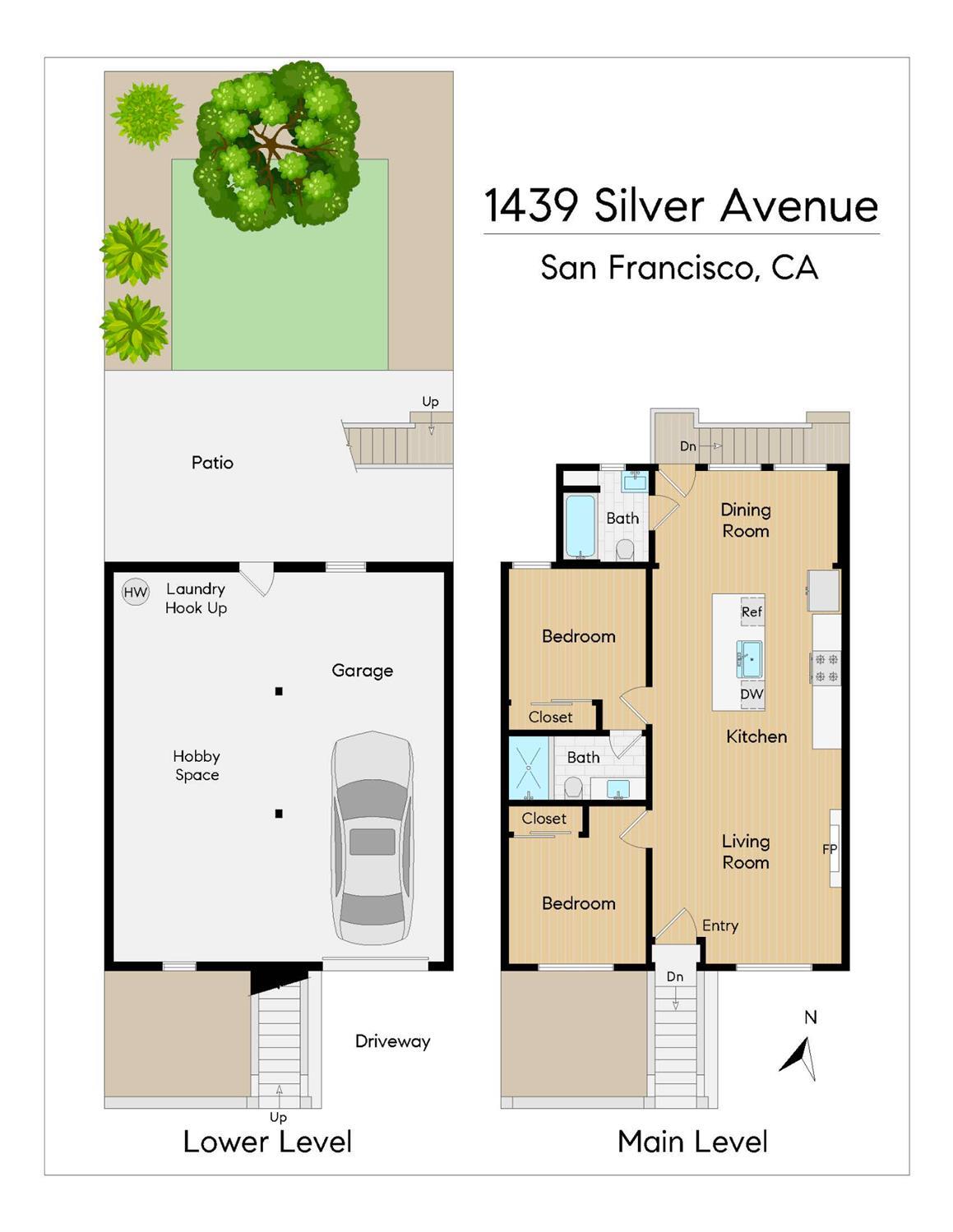 Detail Gallery Image 6 of 55 For 1439 Silver Ave, San Francisco,  CA 94134 - 2 Beds | 2 Baths