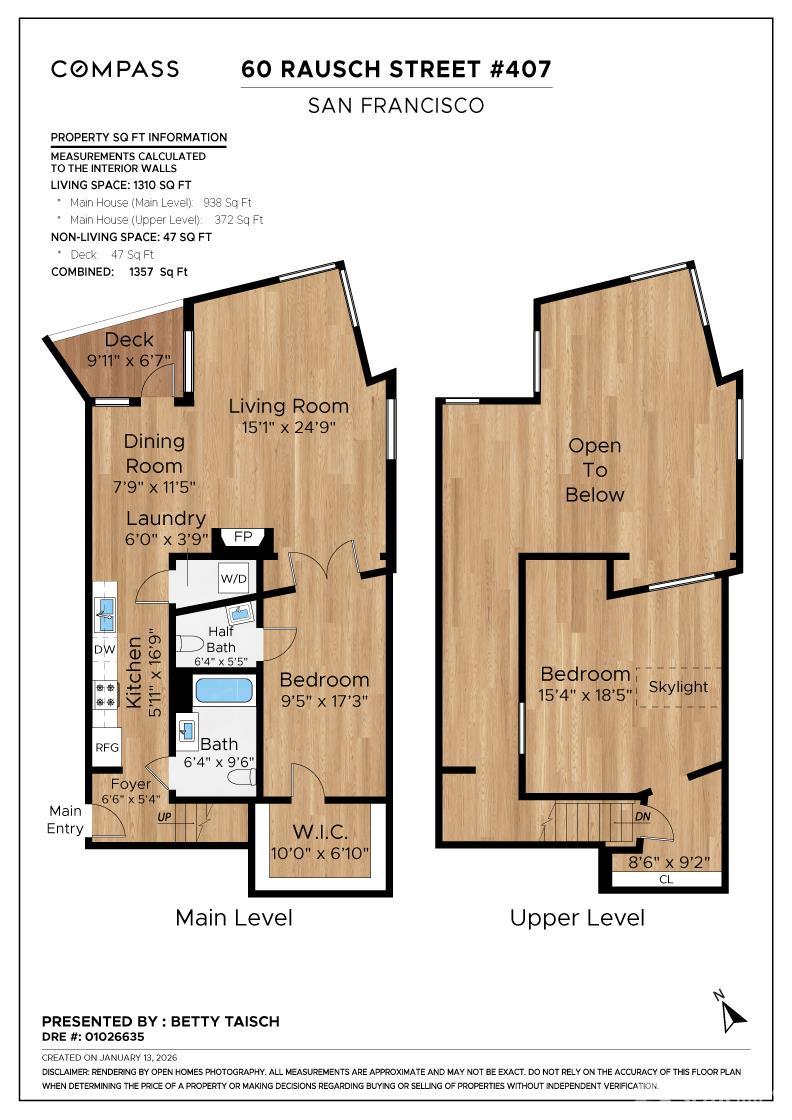 Detail Gallery Image 22 of 22 For 60 Rausch St #407,  San Francisco,  CA 94103 - 2 Beds | 1/1 Baths