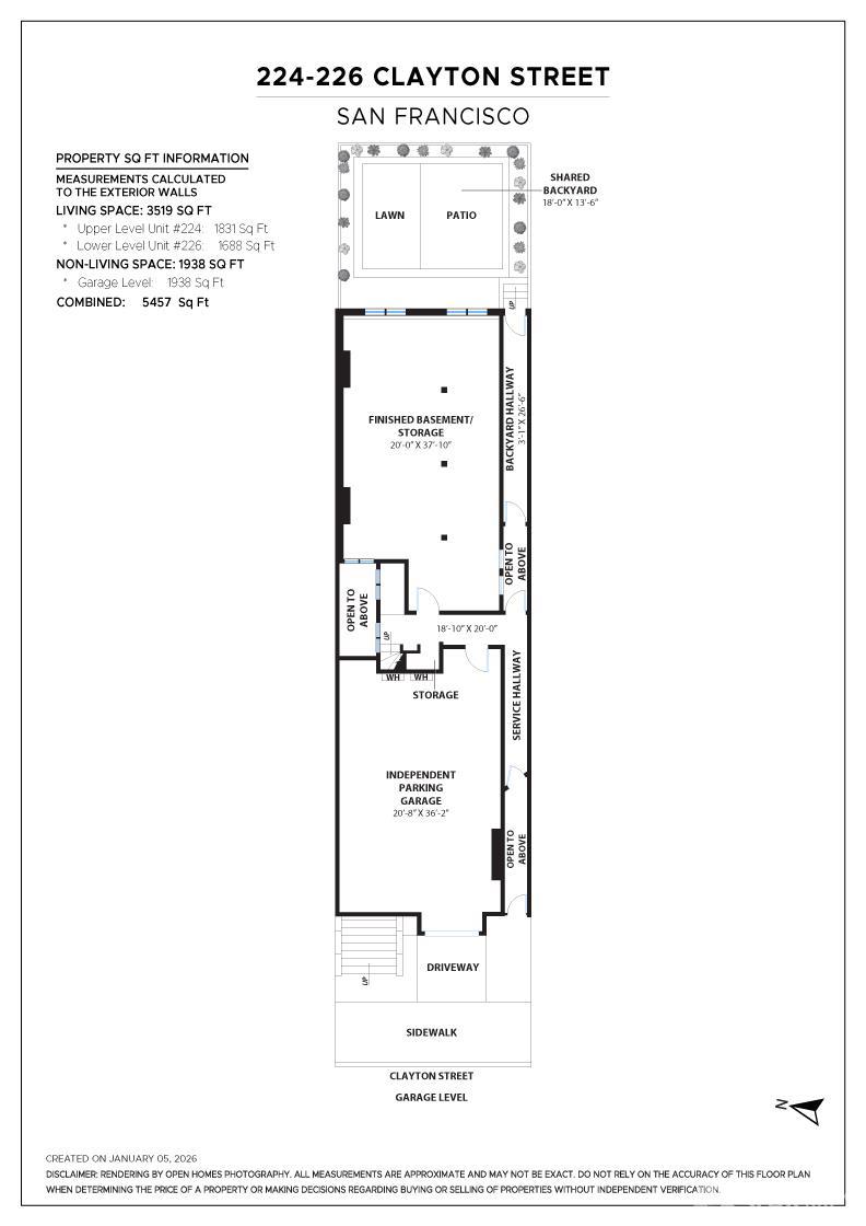 Detail Gallery Image 56 of 56 For 224 Clayton St #224,  San Francisco,  CA 94117 - 4 Beds | 2/1 Baths