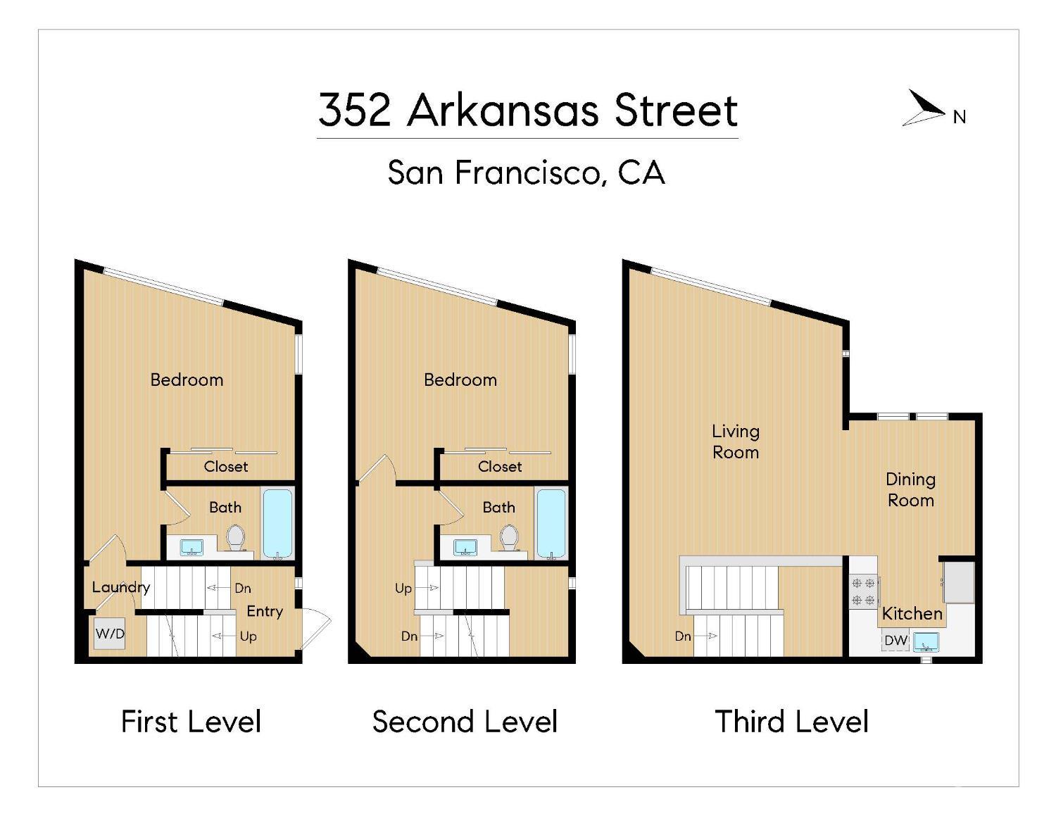 Detail Gallery Image 25 of 25 For 352 Arkansas St, San Francisco,  CA 94107 - 2 Beds | 2 Baths