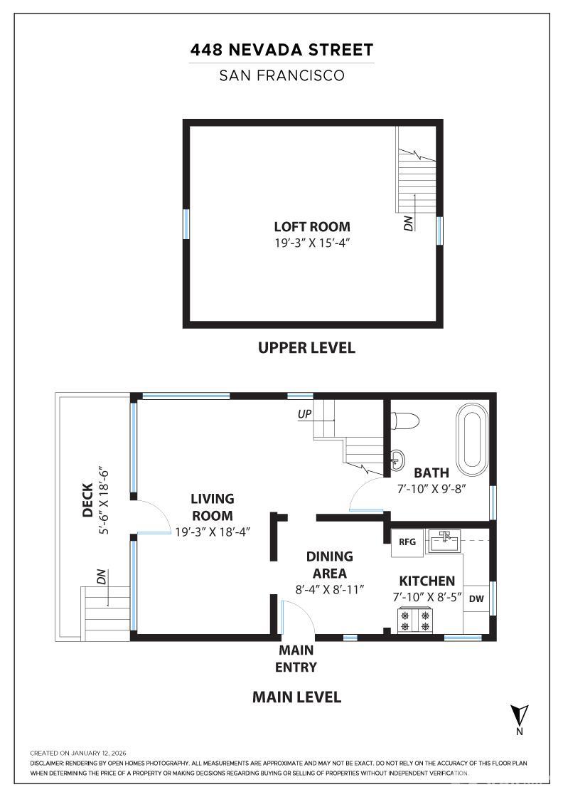 Detail Gallery Image 4 of 4 For 448 Nevada St, San Francisco,  CA 94110 - 1 Beds | 1 Baths