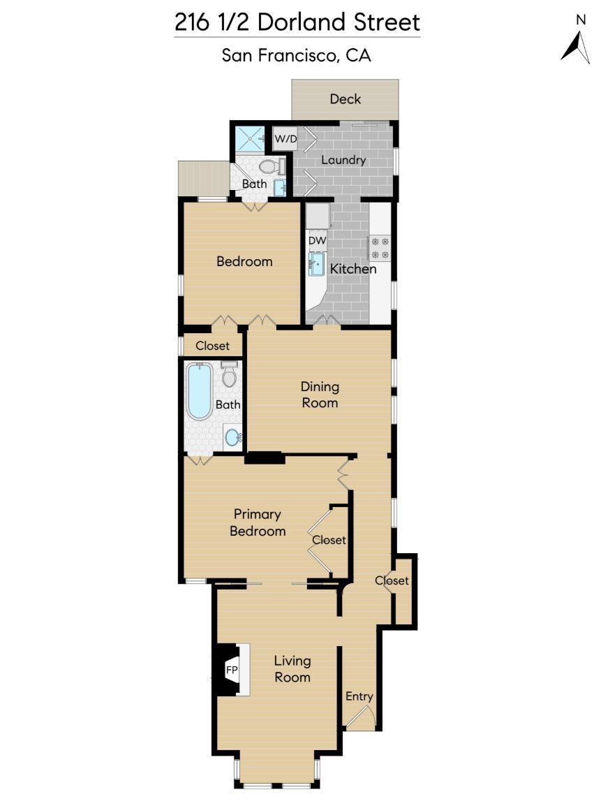 Detail Gallery Image 46 of 46 For 216 Dorland St, San Francisco,  CA 94114 - 2 Beds | 2 Baths