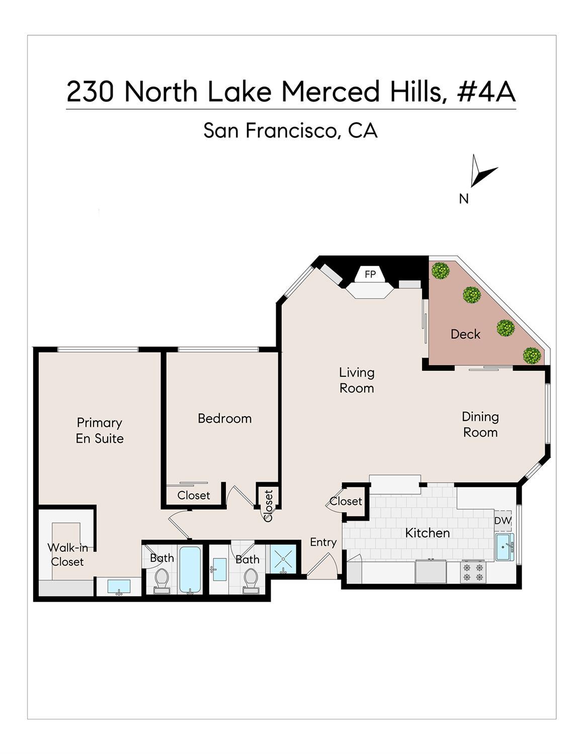 Detail Gallery Image 29 of 70 For 230 N Lake Merced Hls 4a,  San Francisco,  CA 94132 - 2 Beds | 2 Baths