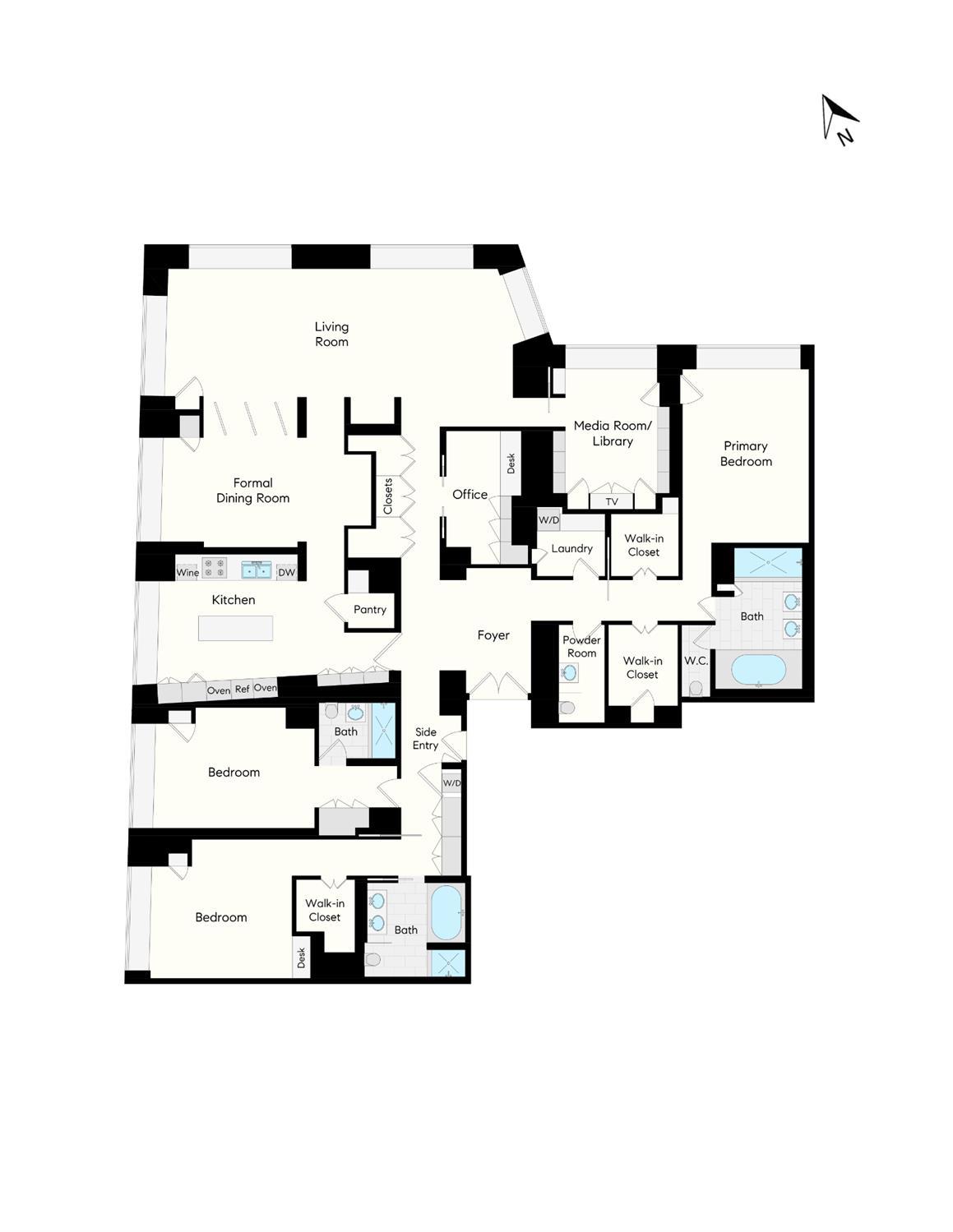 Detail Gallery Image 34 of 34 For 765 Market St 36cd,  San Francisco,  CA 94103 - 3 Beds | 3/1 Baths