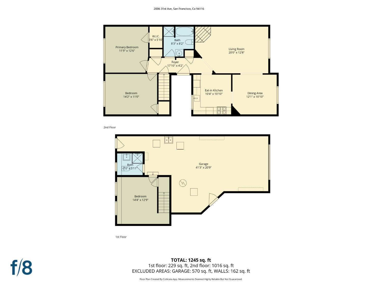 Detail Gallery Image 2 of 40 For 2006 31st Ave, San Francisco,  CA 94116 - 2 Beds | 1 Baths