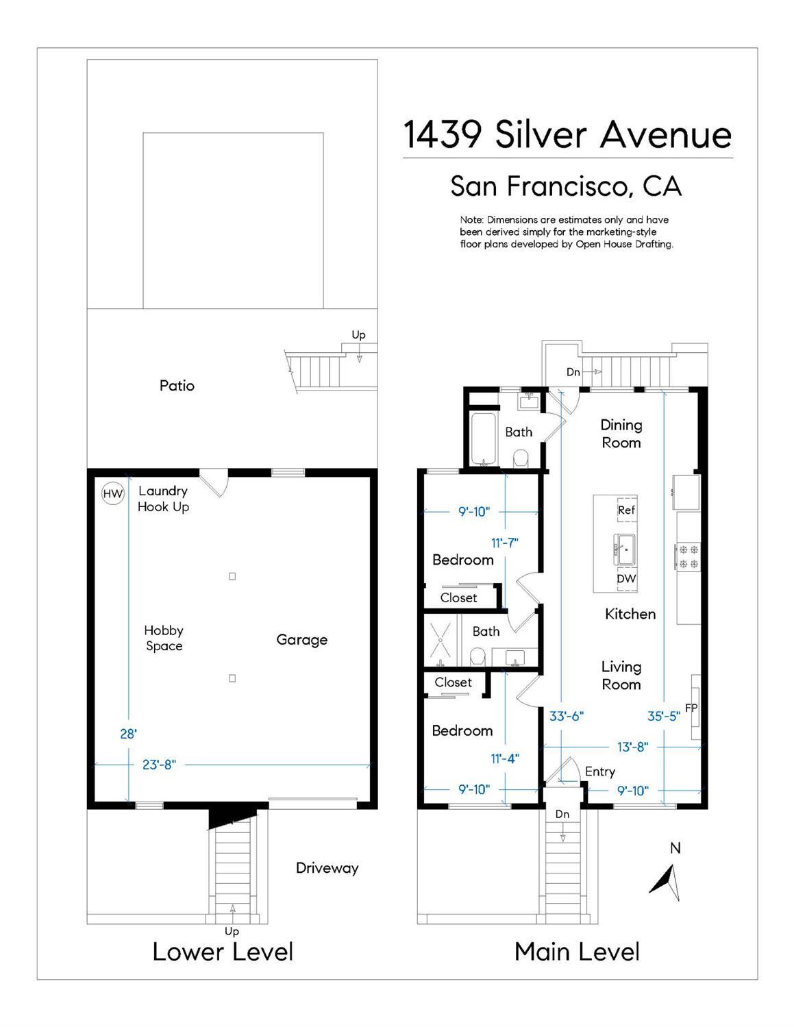 Detail Gallery Image 7 of 55 For 1439 Silver Ave, San Francisco,  CA 94134 - 2 Beds | 2 Baths