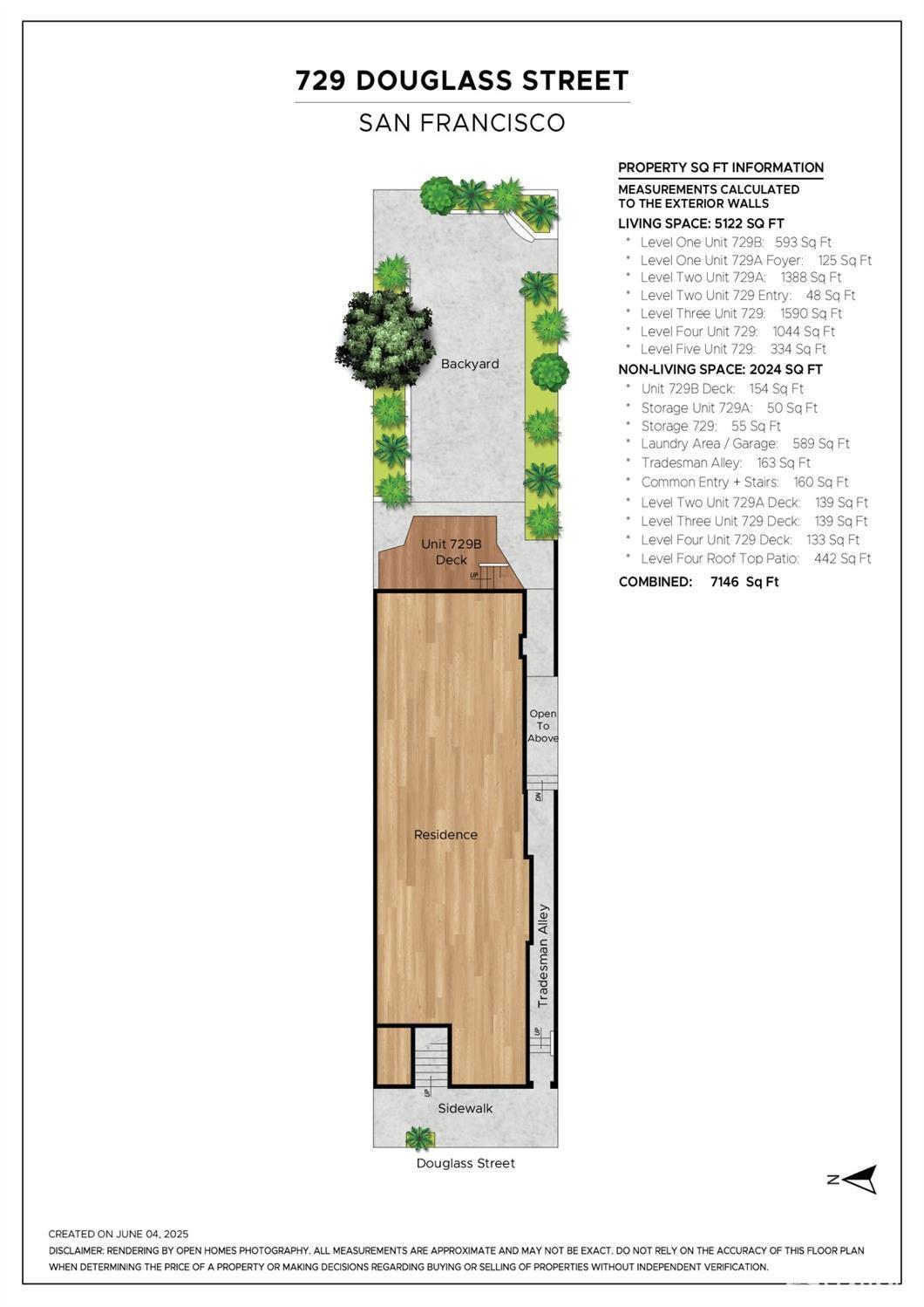 Detail Gallery Image 21 of 22 For 729 Douglass St #B,  San Francisco,  CA 94114 - 1 Beds | 1 Baths