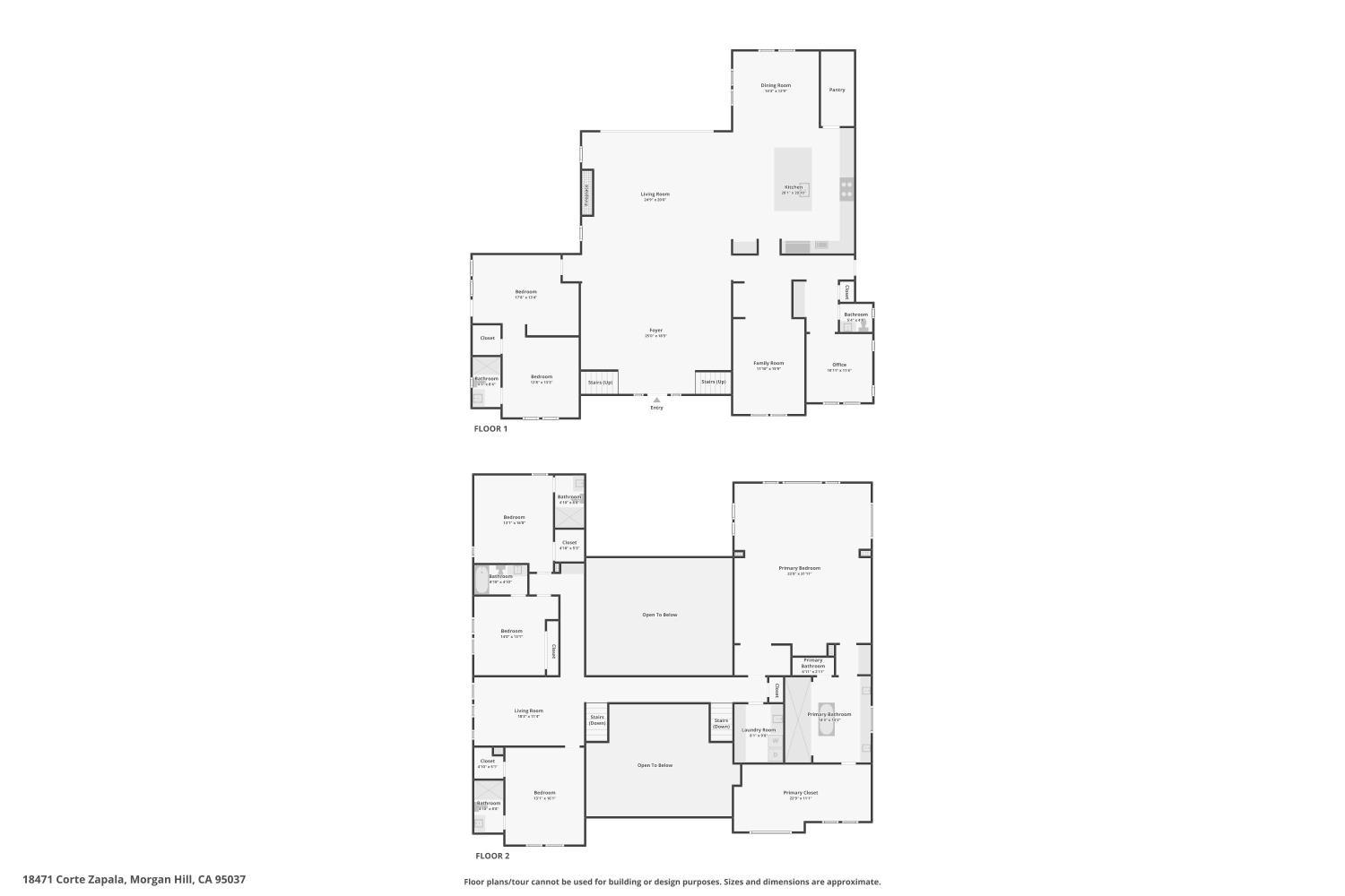 Detail Gallery Image 23 of 25 For 18471 Corte Zapala, Morgan Hill,  CA 95037 - 5 Beds | 5/1 Baths