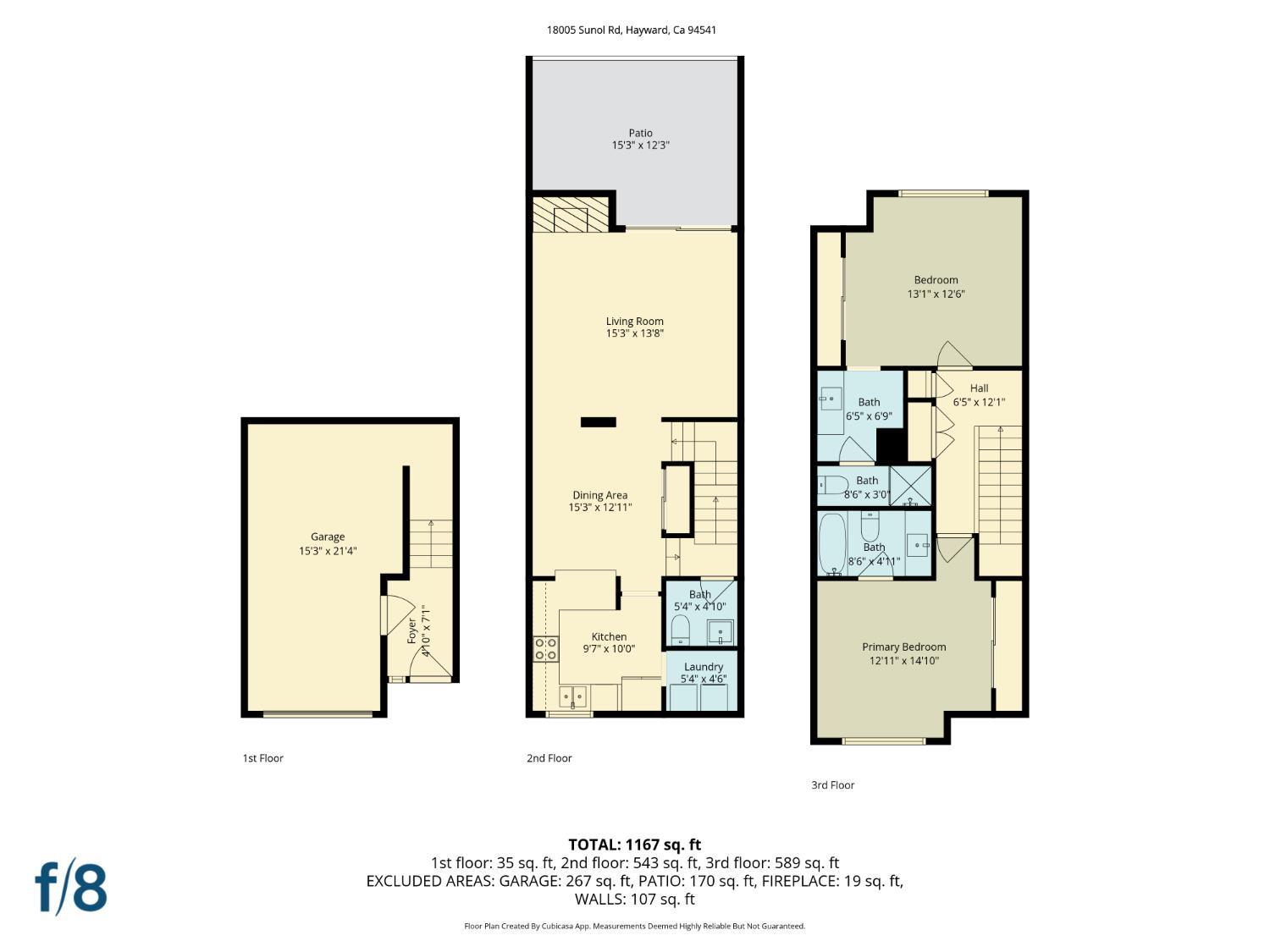 Detail Gallery Image 49 of 52 For 18005 Sunol Rd, Hayward,  CA 94541 - 2 Beds | 2/1 Baths