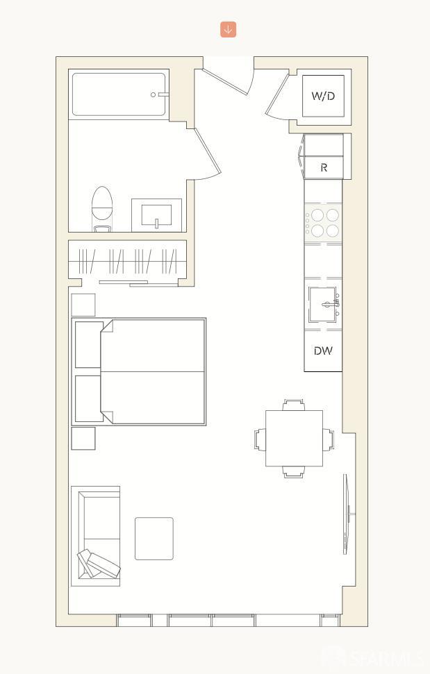 Detail Gallery Image 10 of 10 For 988 Harrison St #S08,  San Francisco,  CA 94107 - 0 Beds | 1 Baths