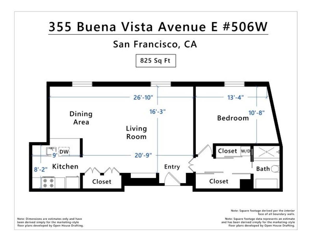Detail Gallery Image 26 of 26 For 355 Buena Vista Ave 506w,  San Francisco,  CA 94117 - 1 Beds | 1 Baths