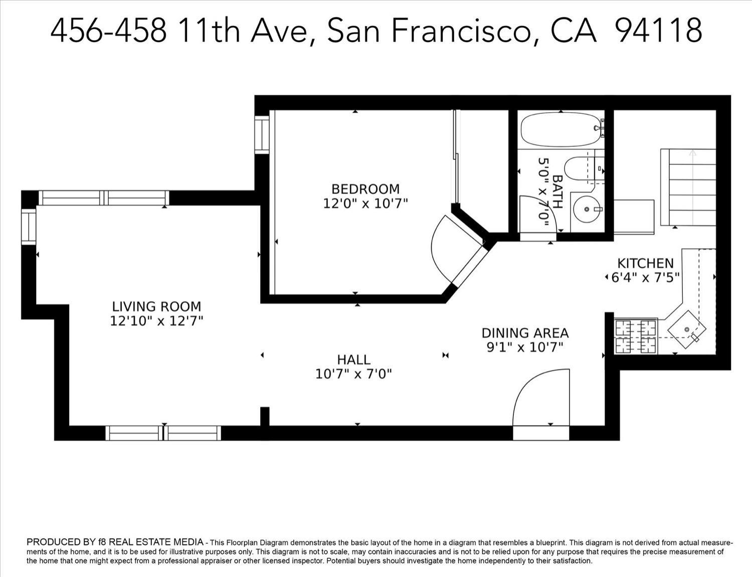 Detail Gallery Image 32 of 41 For 456 11th Ave #456,  San Francisco,  CA 94118 - 4 Beds | 3 Baths