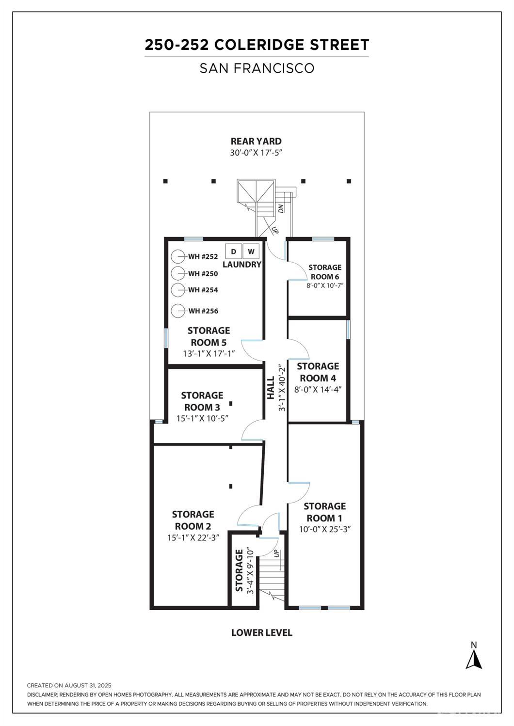 Detail Gallery Image 29 of 30 For 250 Coleridge St #B,  San Francisco,  CA 94110 - 2 Beds | 1 Baths