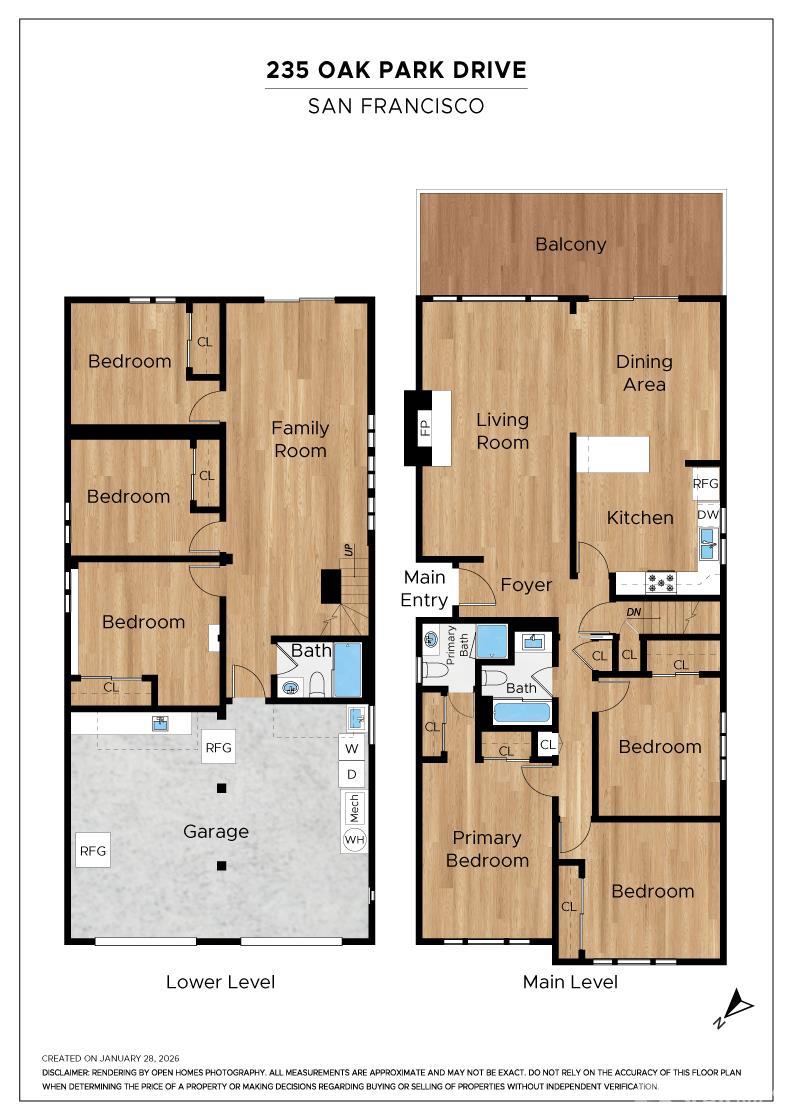 Detail Gallery Image 47 of 47 For 235 Oak Park Dr, San Francisco,  CA 94131 - 6 Beds | 3 Baths