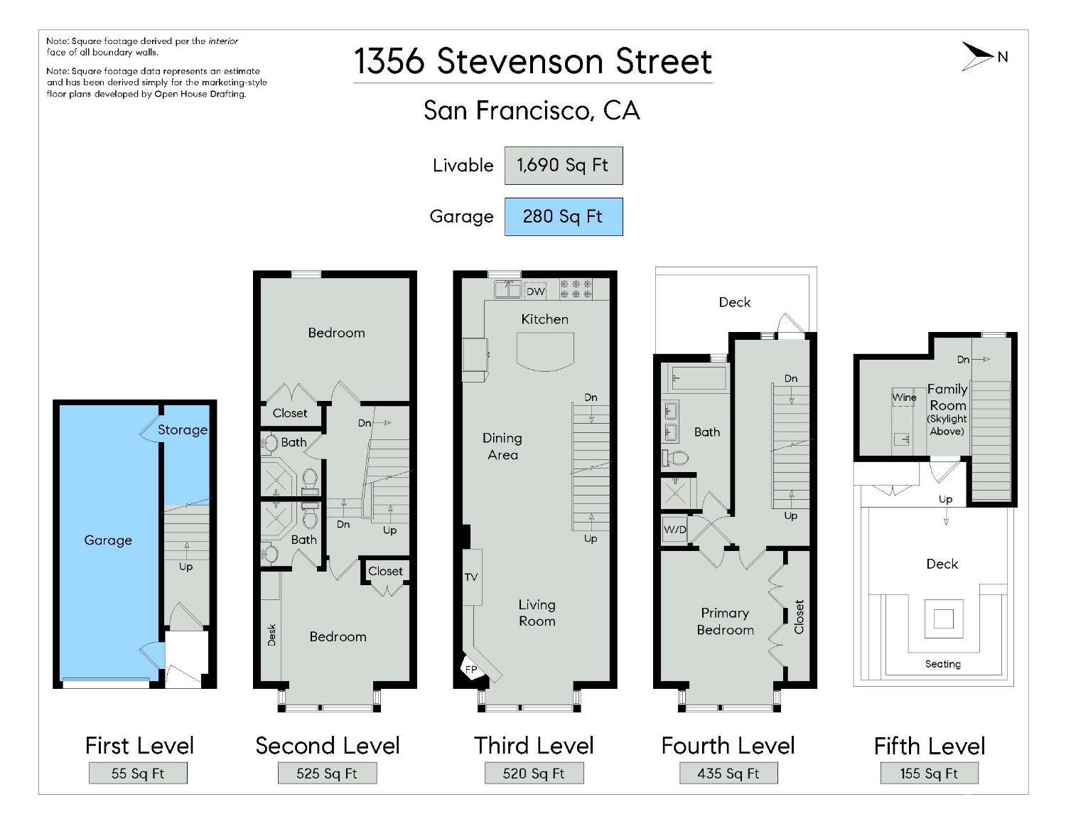 Detail Gallery Image 36 of 36 For 1356 Stevenson St, San Francisco,  CA 94103 - 3 Beds | 3 Baths