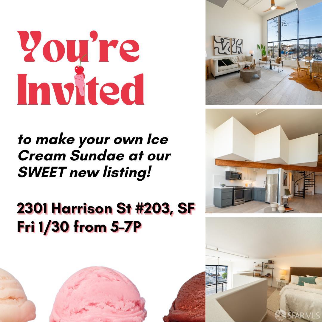 Detail Gallery Image 2 of 41 For 2301 Harrison St #203,  San Francisco,  CA 94110 - 1 Beds | 2 Baths