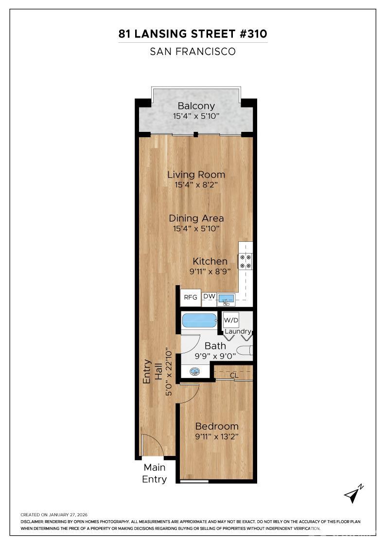 Detail Gallery Image 12 of 19 For 81 Lansing St #310,  San Francisco,  CA 94105 - 1 Beds | 1 Baths