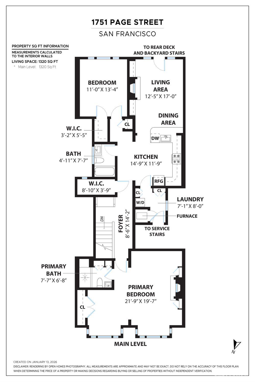 Detail Gallery Image 26 of 26 For 1751 Page St, San Francisco,  CA 94117 - 2 Beds | 2 Baths