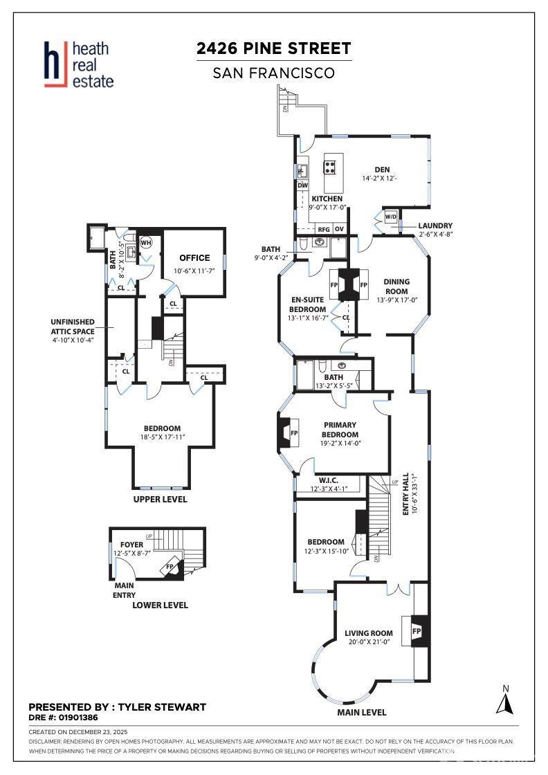 Detail Gallery Image 61 of 61 For 2426 Pine St, San Francisco,  CA 94115 - 4 Beds | 3 Baths