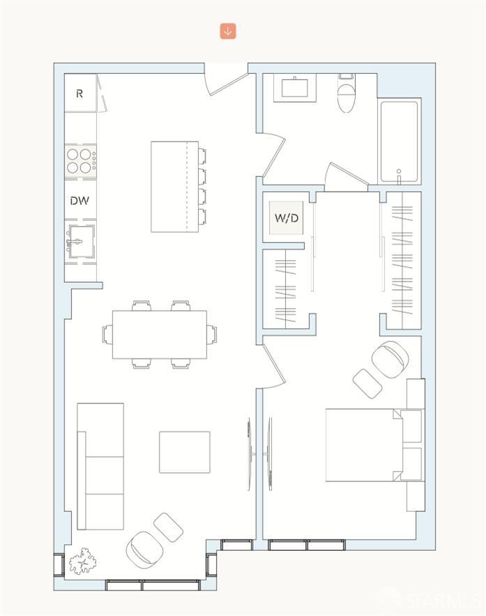 Detail Gallery Image 7 of 7 For 988 Harrison St Wc6,  San Francisco,  CA 94107 - 1 Beds | 1 Baths