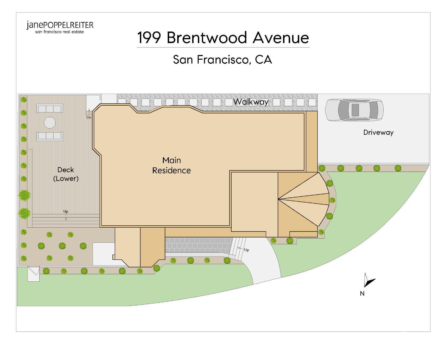 Detail Gallery Image 68 of 71 For 199 Brentwood Ave, San Francisco,  CA 94127 - 4 Beds | 4/1 Baths