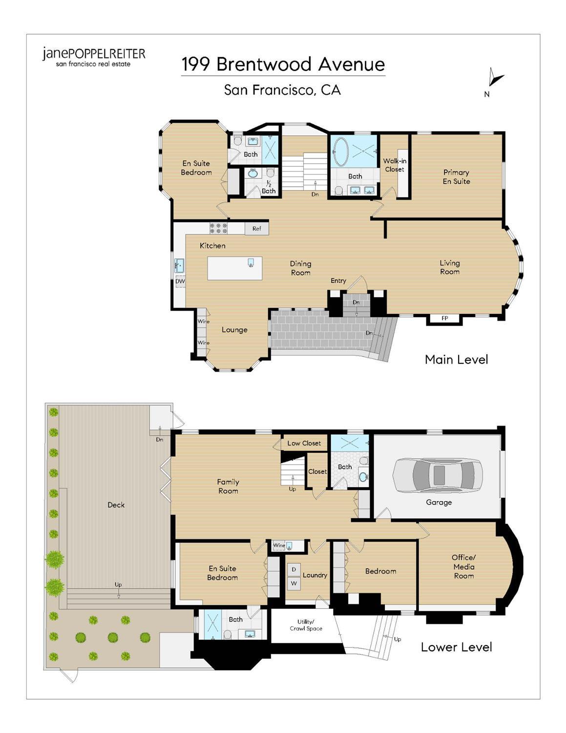 Detail Gallery Image 67 of 71 For 199 Brentwood Ave, San Francisco,  CA 94127 - 4 Beds | 4/1 Baths