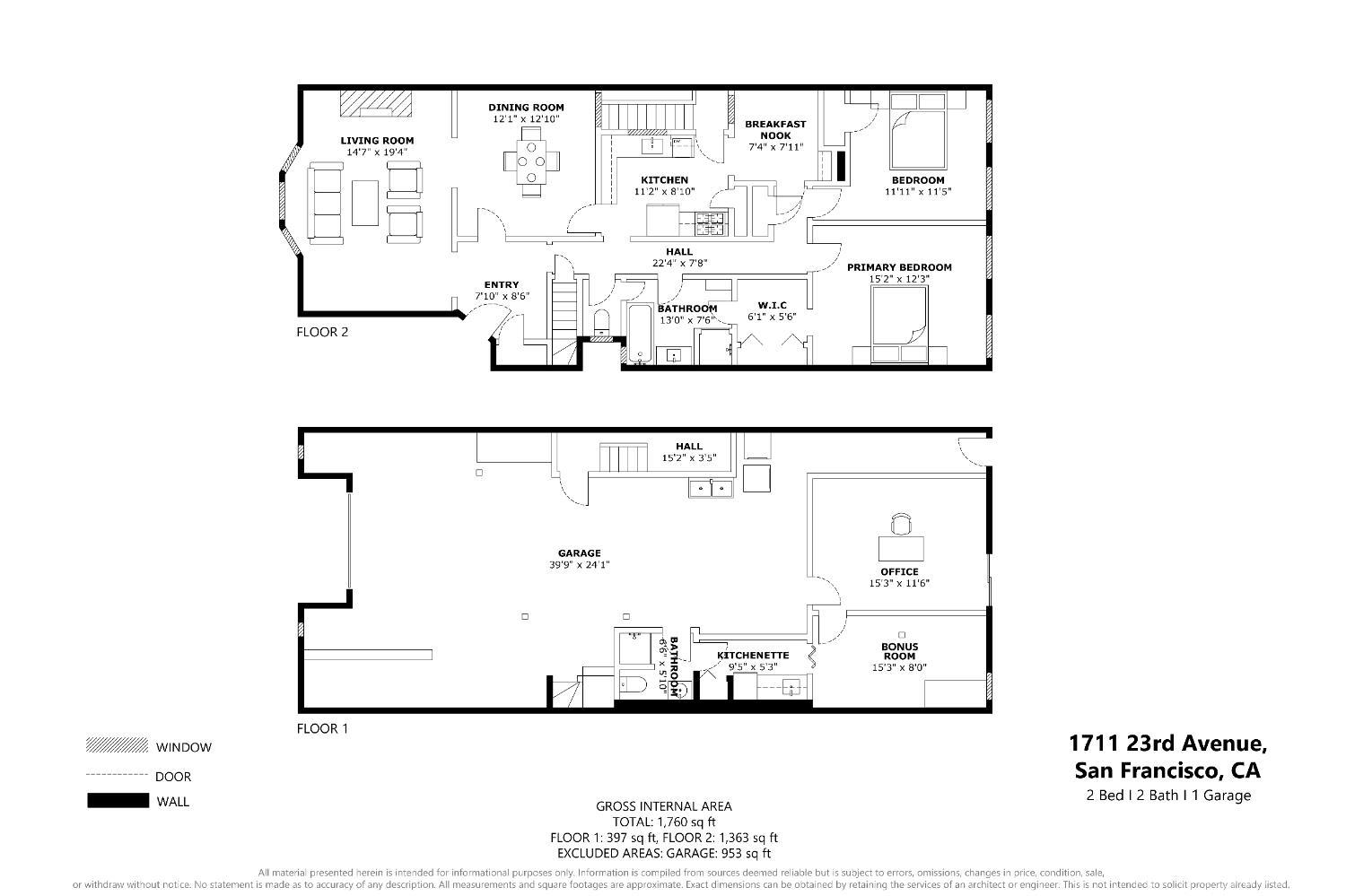 Detail Gallery Image 33 of 33 For 1711 23rd Ave, San Francisco,  CA 94122 - 3 Beds | 2 Baths