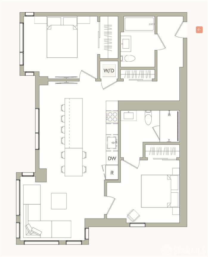 Detail Gallery Image 2 of 4 For 988 Harrison St Cn7,  San Francisco,  CA 94107 - 2 Beds | 2 Baths