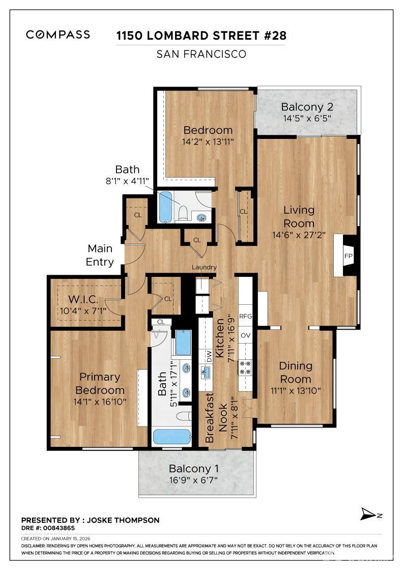 Detail Gallery Image 52 of 53 For 1150 Lombard St #28,  San Francisco,  CA 94109 - 2 Beds | 2 Baths