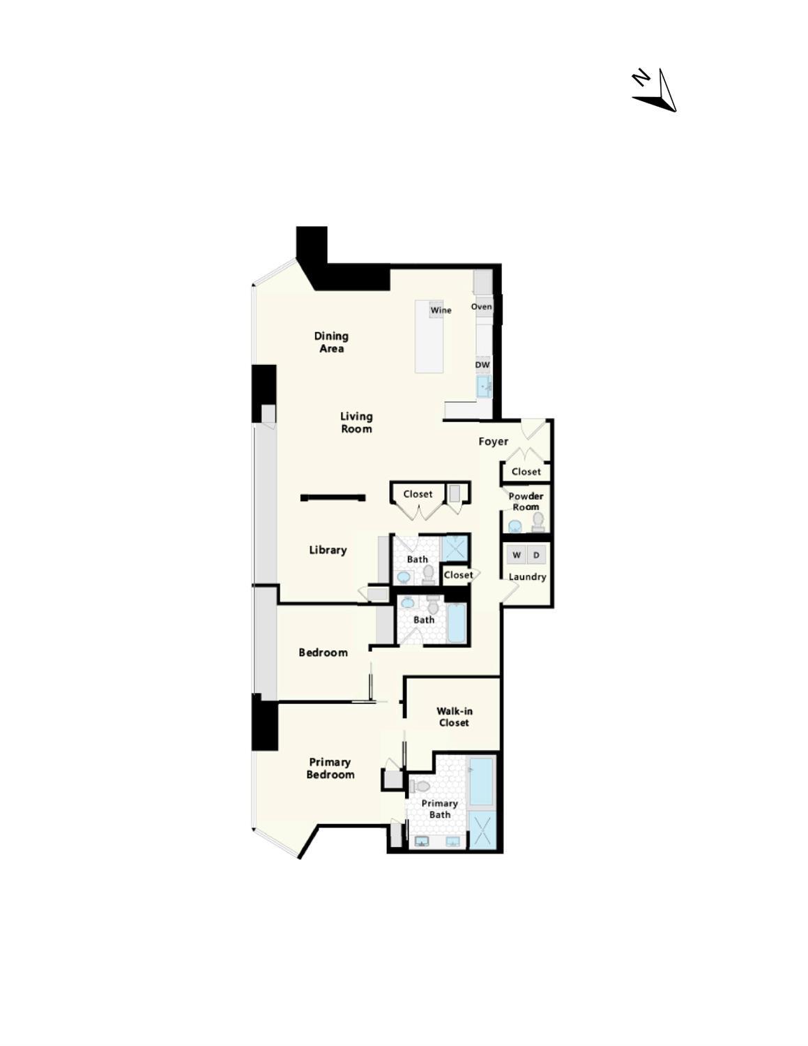 Detail Gallery Image 29 of 29 For 301 Mission St 48c,  San Francisco,  CA 94105 - 2 Beds | 3/1 Baths